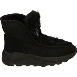 Botki - C702G M-M BLA. Czarne botki damskie skórzane marki Venezia. Za 359,00 zł.