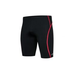 Spodenki pływackie BLAKE 16 - czarny / czerwony 2XL. Czerwone spodenki sportowe męskie Aqua-Speed, xl, bez wzorów, z poliesteru, sportowe, na fitness i siłownię. Za 79,00 zł.