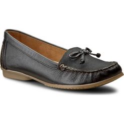 Mokasyny LASOCKI - RST-TAMARA-01 Czarny. Czarne mokasyny damskie marki Lasocki, z nubiku, na obcasie. Za 139,99 zł.