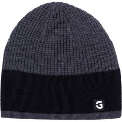 Czapka CZP0000014. Szare czapki męskie marki Giacomo Conti, bez wzorów, z tkaniny. Za 89,00 zł.