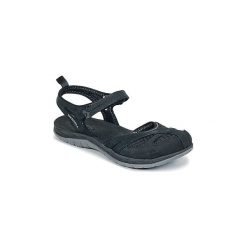 Sandały sportowe Merrell SIREN WRAP Q2. Czarne sandały damskie Merrell, bez wzorów, sportowe, bez obcasa, bez zapięcia. W wyprzedaży za 307,30 zł.
