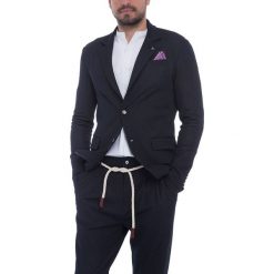 Marynarki męskie slim fit: Marynarka w kolorze granatowym