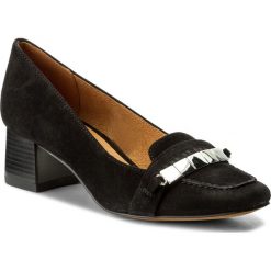 Półbuty CAPRICE - 9-22305-29 Black Suede 004. Szare półbuty damskie skórzane marki Caprice. W wyprzedaży za 189,00 zł.