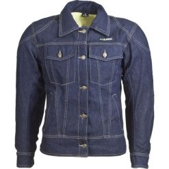 Kurtki damskie: W-TEC Kurtka motocyklowa damska jeansowa NF-2980 granatowa r. XL (13571)