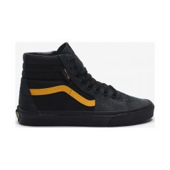 Vans Sk8-Hi Tenisówki Czarny. Czarne trampki męskie Vans, bez wzorów, ze skóry, bez zapięcia. Za 368,95 zł.