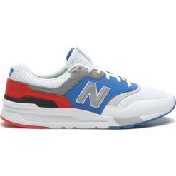 New Balance 997 Tenisówki Biały. Białe trampki męskie New Balance, bez wzorów, z materiału, bez zapięcia. Za 323,95 zł.