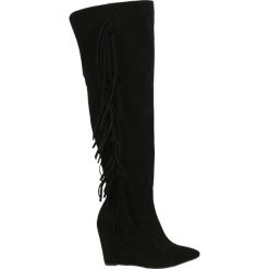 Buty zimowe damskie: Kozaki na koturnie - 771 CAM NERO