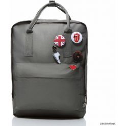 Plecak vintage damski materiałowy szary Baginc. Szare plecaki damskie Pakamera, bez wzorów, z tkaniny, vintage. Za 139,00 zł.