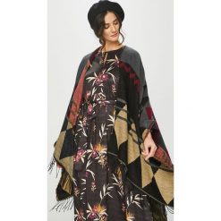Answear - Poncho. Szare kurtki damskie ANSWEAR, uniwersalny, bez wzorów, z poliesteru, bez kaptura. W wyprzedaży za 49,90 zł.