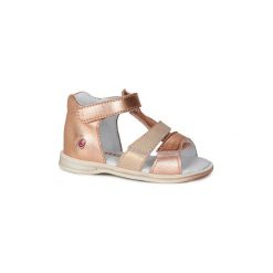 Sandały Dziecko GBB NAVIZA. Pomarańczowe sandały dziewczęce marki GBB, bez zapięcia. Za 259,00 zł.