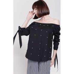 Bluzki damskie: Czarna Bluzka Sweet Comotion