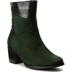 Botki SERGIO BARDI - Mantua FW127267017NC 615. Zielone buty zimowe damskie marki Sergio Bardi, z nubiku, na obcasie. W wyprzedaży za 229,00 zł.
