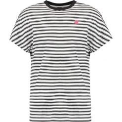 GStar COLLYDE STRIPE Tshirt z nadrukiem white/black. Białe koszulki polo męskie marki G-Star, m, z nadrukiem, z bawełny. Za 239,00 zł.
