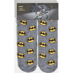 Skarpetki Batman - Szary. Szare skarpetki damskie Sinsay, z motywem z bajki. Za 9,99 zł.