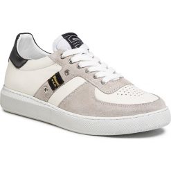 Sneakersy BLAUER - S0KEITH03/LAS White. Brązowe sneakersy męskie Blauer, na co dzień, bez wzorów, ze skóry, bez zapięcia. W wyprzedaży za 369,00 zł.