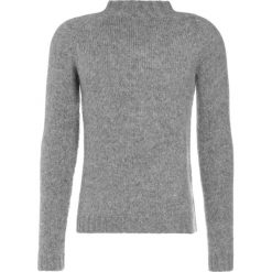 Bruuns Bazaar LEANDER HIGH NECK Sweter grey melange. Szare bez kategorii Bruuns Bazaar, m, z wełny. W wyprzedaży za 626,45 zł.
