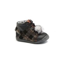 Buty Dziecko Catimini PEPITA. Czarne trampki dziewczęce marki Catimini, bez wzorów, bez zapięcia. Za 279,20 zł.