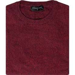 Sweter EDMONDO SWAR000214. Czerwone swetry klasyczne męskie Giacomo Conti, na jesień, m, z bawełny. Za 149,00 zł.