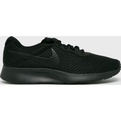 Nike - Buty Tanjun. Czarne sneakersy męskie Nike, z materiału, na sznurówki. Za 299,90 zł.