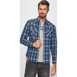 Levi's - Koszula. Niebieskie koszule męskie Levi's®, s, bez wzorów, z bawełny, klasyczne, z klasycznym kołnierzykiem, z długim rękawem. W wyprzedaży za 129,90 zł.