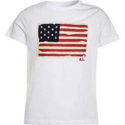 T-shirty chłopięce z nadrukiem: Polo Ralph Lauren FLAG Tshirt z nadrukiem white