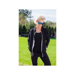 BOOMBERKA STRIP Rhombs. Brązowe bluzy damskie marki Taff.one, s, bez wzorów, z jeansu, bez rękawów, bez kaptura. Za 309,00 zł.