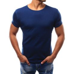 T-shirty męskie: T-shirt męski granatowy (rx2574)