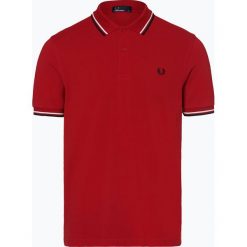 Fred Perry - Męska koszulka polo, czerwony. Czerwone koszulki męskie Fred Perry, m, w paski, sportowe, polo, bez rękawów. Za 349,95 zł.
