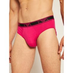 Komplet 3 par slipów Emporio Armani Underwear 111734 0A715 91220. Różowe slipy męskie Emporio Armani Underwear, m, bez wzorów. Za 229,00 zł.