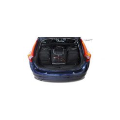 VOLVO V60, 2010- TORBY DO BAGAŻNIKA 4 SZT KJUST - 7042007. Torby podróżne KJUST, bez wzorów, z kauczuku, klasyczne. Za 1069,00 zł.