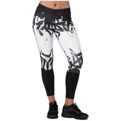 Asics Legginsy Sportowe Damskie 7/8 Tight W Black-White Xs. Czarne legginsy sportowe damskie Asics, s, bez wzorów, do biegania. Za 265,00 zł.