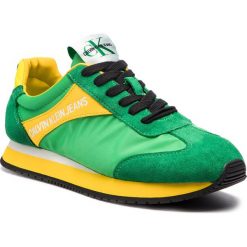 Sneakersy CALVIN KLEIN JEANS - Jerrold S0615 Multi Green. Zielone sneakersy męskie Calvin Klein Jeans, bez zapięcia. W wyprzedaży za 329,00 zł.