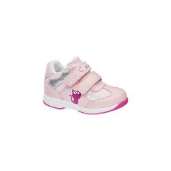 Różowe półbuty dziewczęce Cupcake Couture zapinane na rzepy. Różowe półbuty dziewczęce na rzepy. Za 59,90 zł.