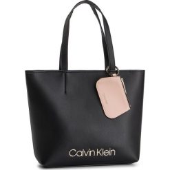 Torebka CALVIN KLEIN - Ck Must Med Shopper K60K605481 001. Czarne torby damskie na zakupy Calvin Klein, bez wzorów, ze skóry ekologicznej, klasyczne, bez dodatków. Za 749,00 zł.