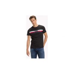 T-shirty z krótkim rękawem Tommy Hilfiger MW0MW08918. Czarne t-shirty męskie TOMMY HILFIGER, xl, bez wzorów, bez kołnierzyka, krótkie. Za 131,30 zł.