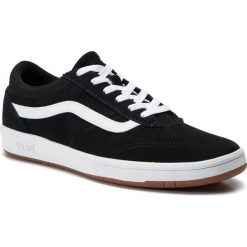 Tenisówki VANS - Cruze Cc VN0A3WLZOS71 Black/True White. Czarne półbuty męskie Vans, bez wzorów, ze skóry, sportowe, bez zapięcia. Za 359,00 zł.