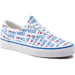 Tenisówki VANS - Era VN0A38FRVP51 (I Heart Vans) True White. Białe półbuty damskie Vans, bez wzorów, z gumy, bez zapięcia. W wyprzedaży za 209,00 zł.
