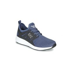 Buty Emporio Armani EA7 MINIMAL RUNNING U. Szare trampki męskie Emporio Armani EA7, bez wzorów, bez zapięcia. Za 609,00 zł.