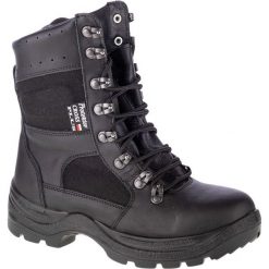 Protektor Cross Plus 110-040. Czarne buty trekkingowe męskie na zimę, bez zapięcia. W wyprzedaży za 379,99 zł.