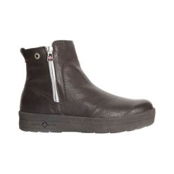 Canada Snow Buty Mount Baker czarny female czarny 40. Czarne botki damskie Canada Snow, ze skóry, eleganckie, bez obcasa, na zamek. Za 949,00 zł.