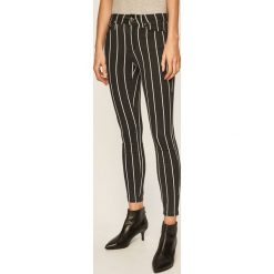 Only - Spodnie. Czarne spodnie damskie ONLY, s, bez wzorów, z elastanu. W wyprzedaży za 99,90 zł.