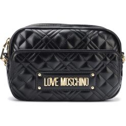 Love Moschino Cross body bag Czarny. Czarne torebki klasyczne damskie Love Moschino, w paski, z materiału, bez dodatków. Za 705,95 zł.