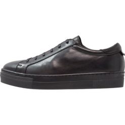 Trampki damskie slip on: J.LINDEBERG LOW LACE SNEAKER Tenisówki i Trampki black
