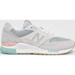 New Balance - Buty WL840RTN. Szare buty sportowe damskie marki New Balance, z materiału. Za 499,90 zł.