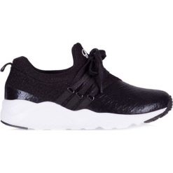 Buty sportowe damskie: Czarne Buty Sportowe Hans
