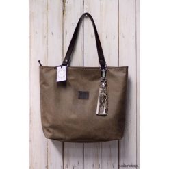 Shopper bag damskie: Shopper Brown