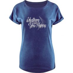 T-shirty damskie: Outhorn T-shirt granatowy r. XS (HOZ17-TSD603 1936)
