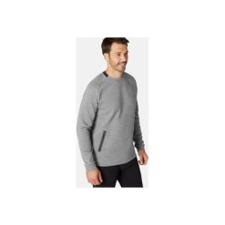 Bluza Gym & Pilates 540 męska. Szare bluzy męskie DOMYOS, xl, bez wzorów, z elastanu, bez kołnierzyka, bez rękawów, bez kaptura. Za 109,99 zł.