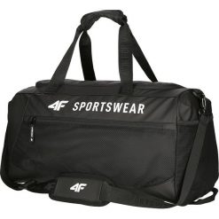Torba sportowa TPU109 - głęboka czerń. Pomarańczowe torebki damskie sportowe w paski, z materiału, sportowe. W wyprzedaży za 79,99 zł.