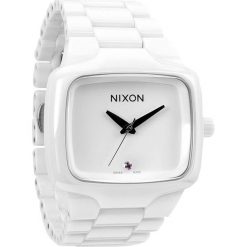 Zegarki męskie: Zegarek męski All White Nixon Ceramic Player A1451126